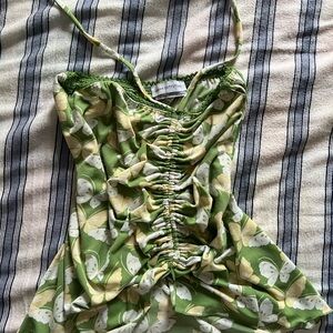 Urban Outfitters Green Halter Top